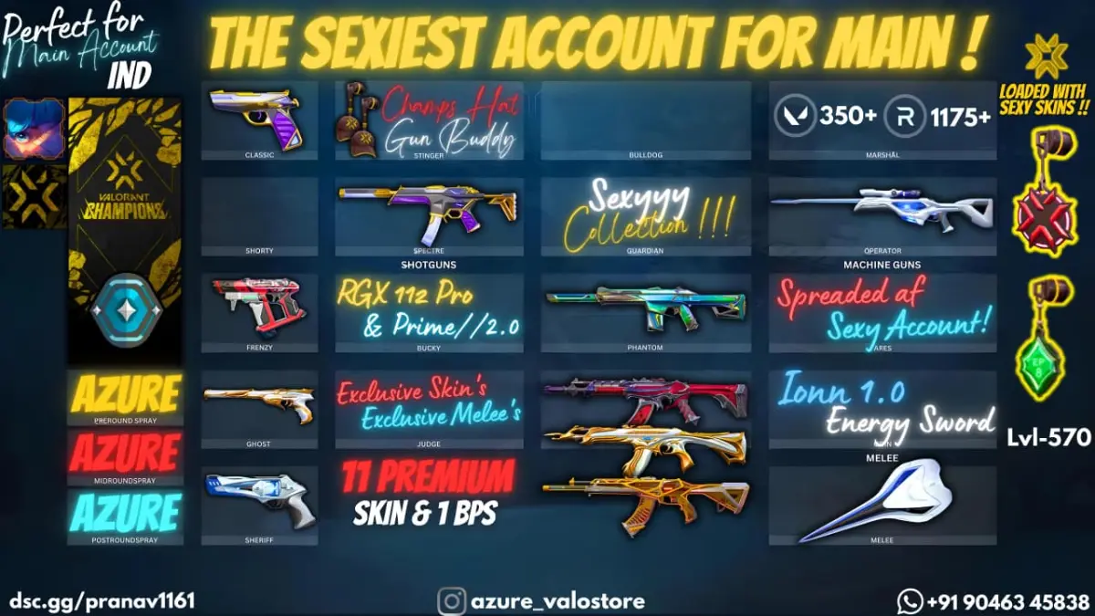 ⭐ **11 PREMIUM SKINS + 1 BPS** ⭐