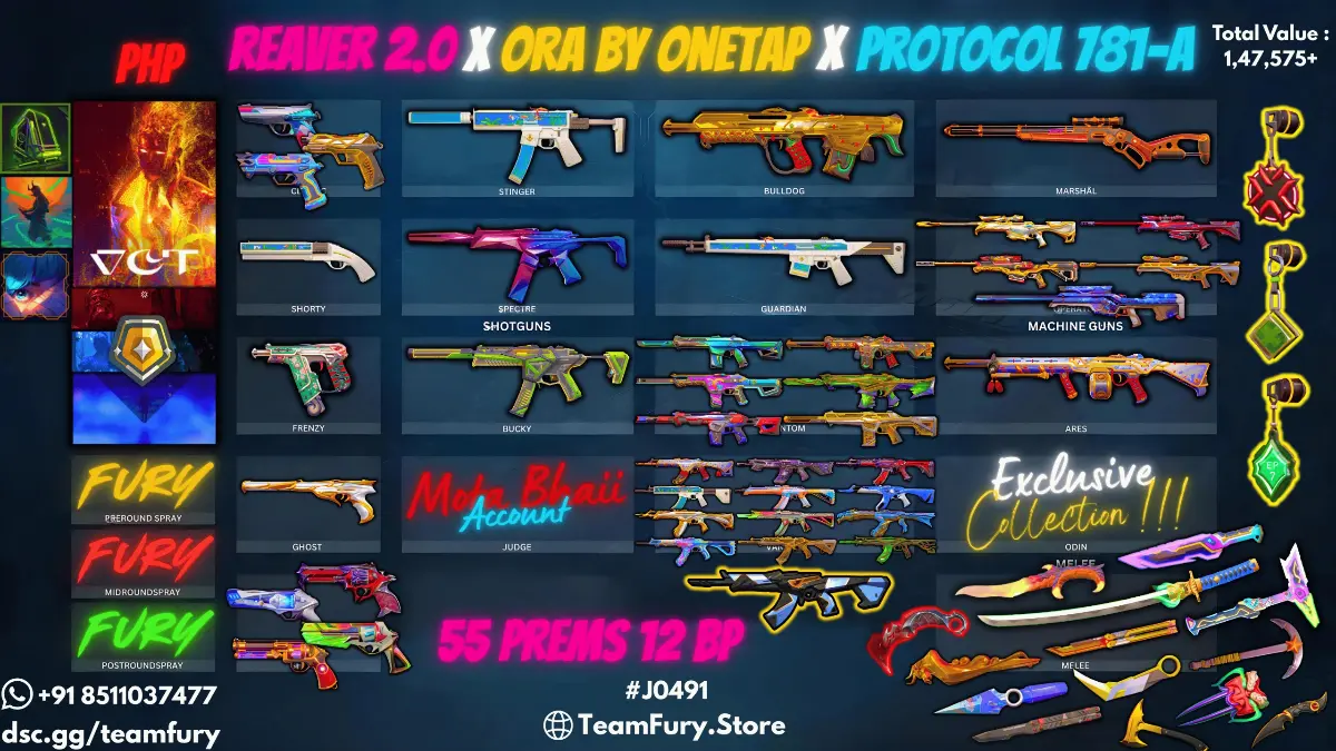 55 Premium Skins just to make your main