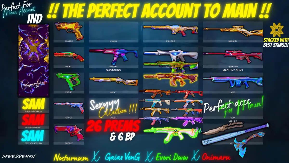 Perfect Account for Main