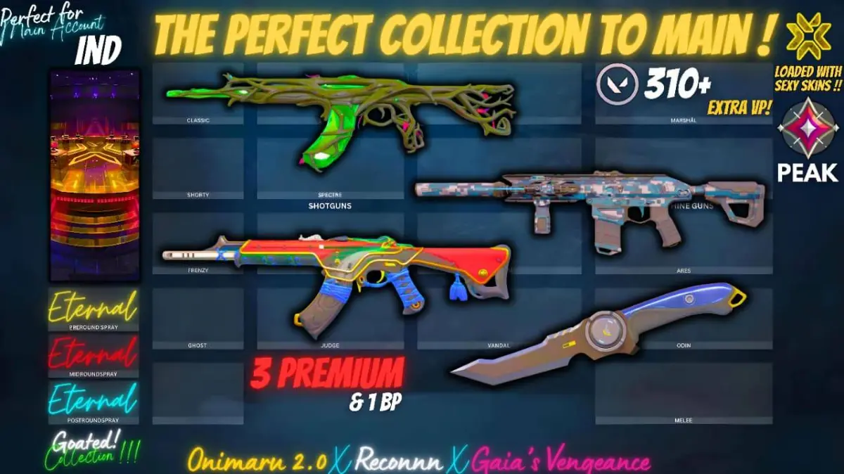 3 Prem 1 BP (Oni X Gaia X Recon)