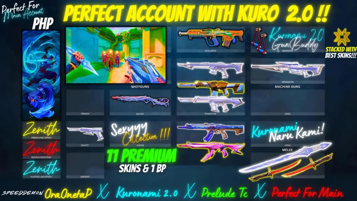 ✨ MAJESTIC 💎 | 🐉 KURONAMI 2.0 BUNDLE 🔥 | 🗡️ AYAKASHI KOGITSUNE 👹 | 🌟 AERIS | 🎸 PRELUDE ⚡ | 🟠 ORA PHANTOM💥 & MORE! ✨