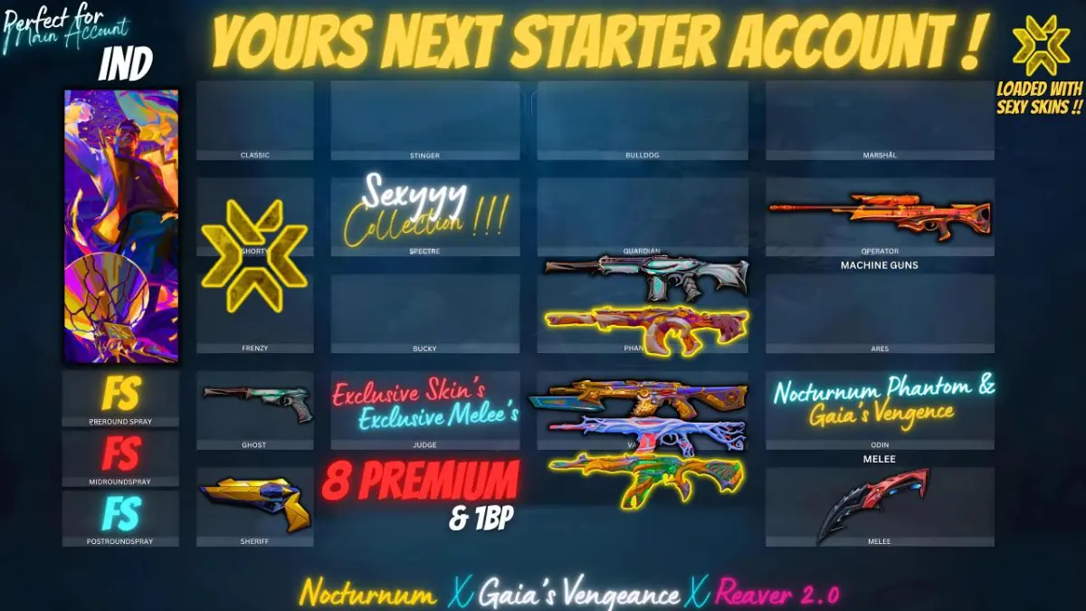 8 PREMS|PRIMORDIUM|GAIAS|NOCTURNUM|AMONDIR & MORE