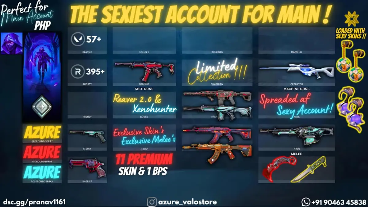 ⭐ **11 PREMIUM SKINS + 1 BPS** ⭐