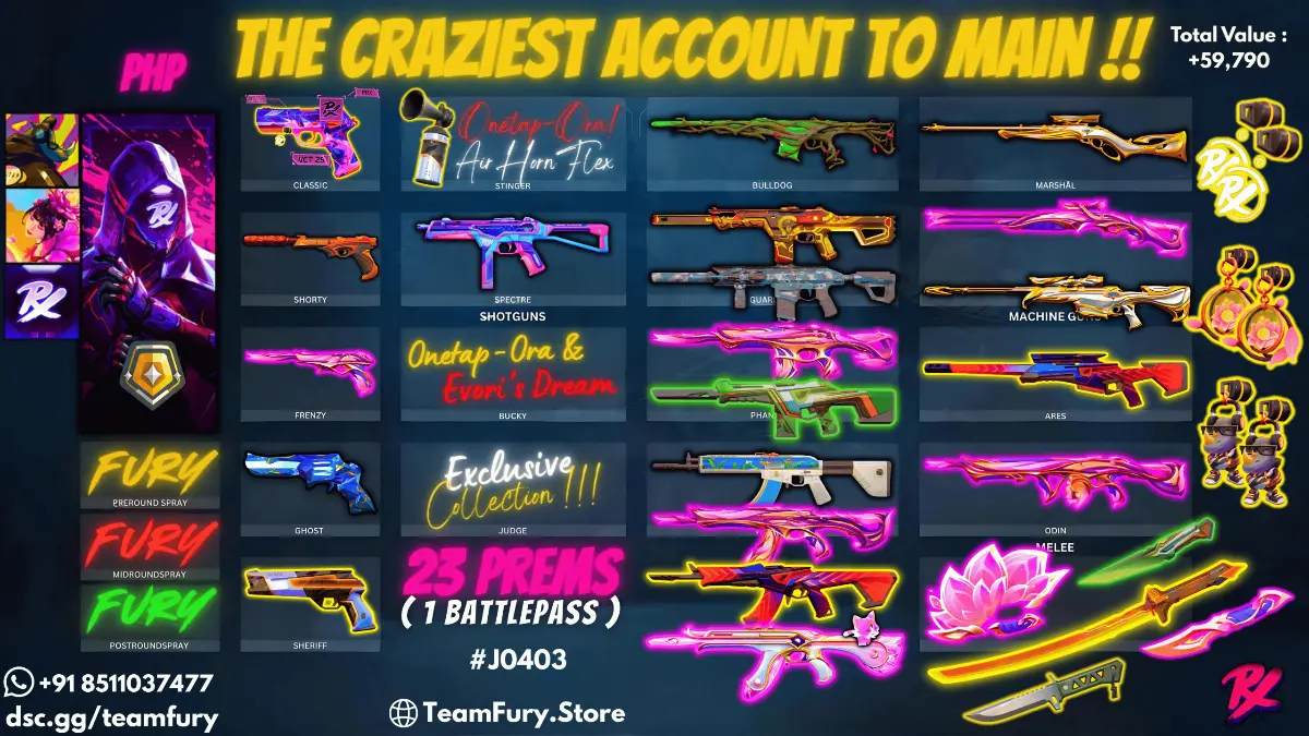 23 Latest Premium Skins With Limited Edition PRX Classic / Best Collection You Ever See
