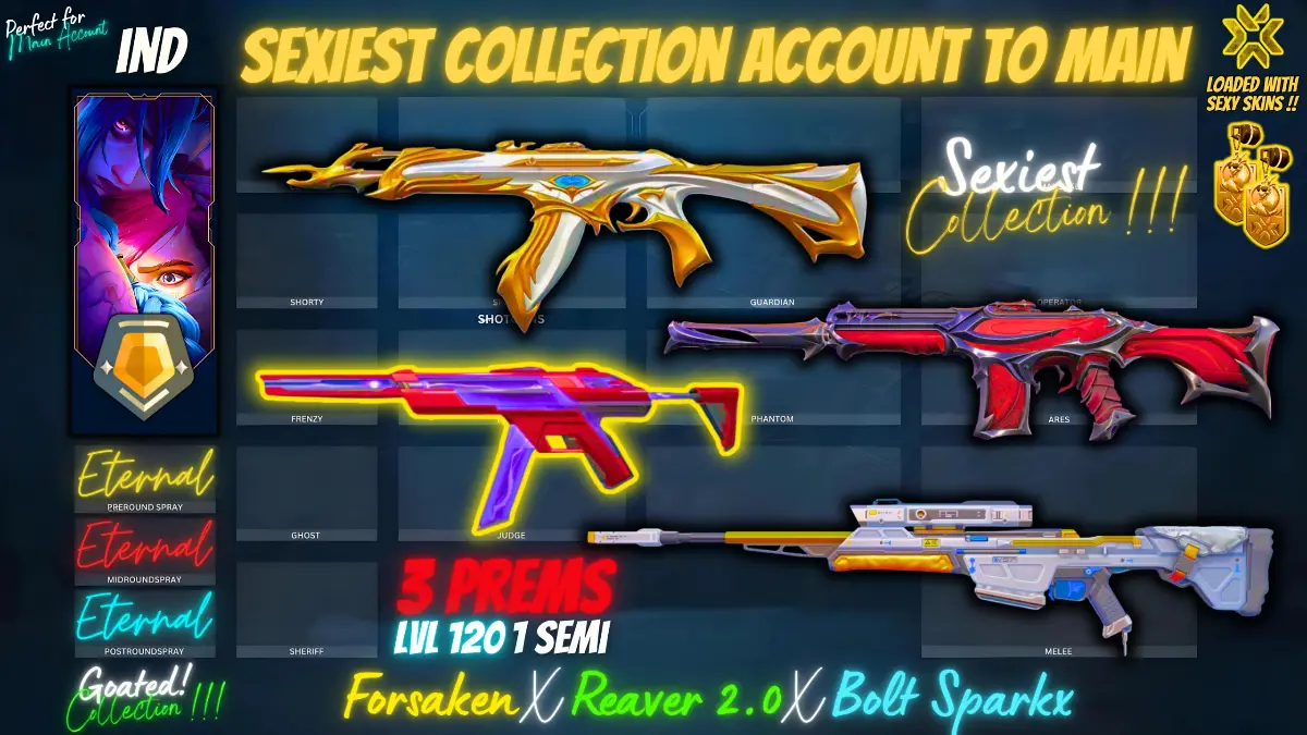 3 Prem 1 Semi (Forsaken X Reaver X Bolt)