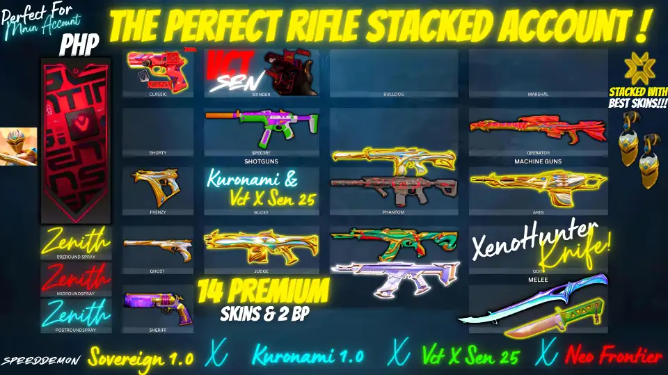 ๐14 PREMS ๐๏ธ|๐ก๏ธ XENOHUNTER KNIFE ๐ฏ|๐ KURONAMI ๐|๐ IMPERIUM โ๏ธ|โจ SOVEREIGN 2.0 BUNDLE ๐ชฝ|๐ฏ RECON ๐ช|& MORE ๐