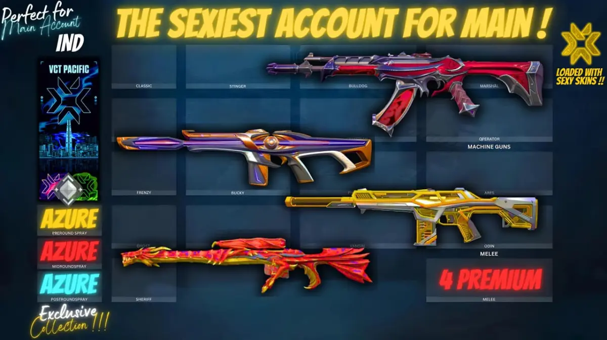 ⭐ **4 PREMIUM SKINS** ⭐