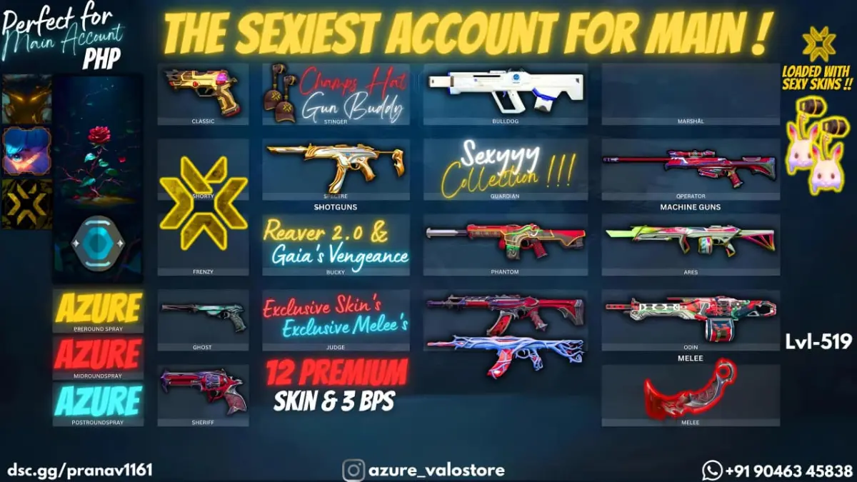 ⭐ **12 PREMIUM SKINS + 3 BPS** ⭐