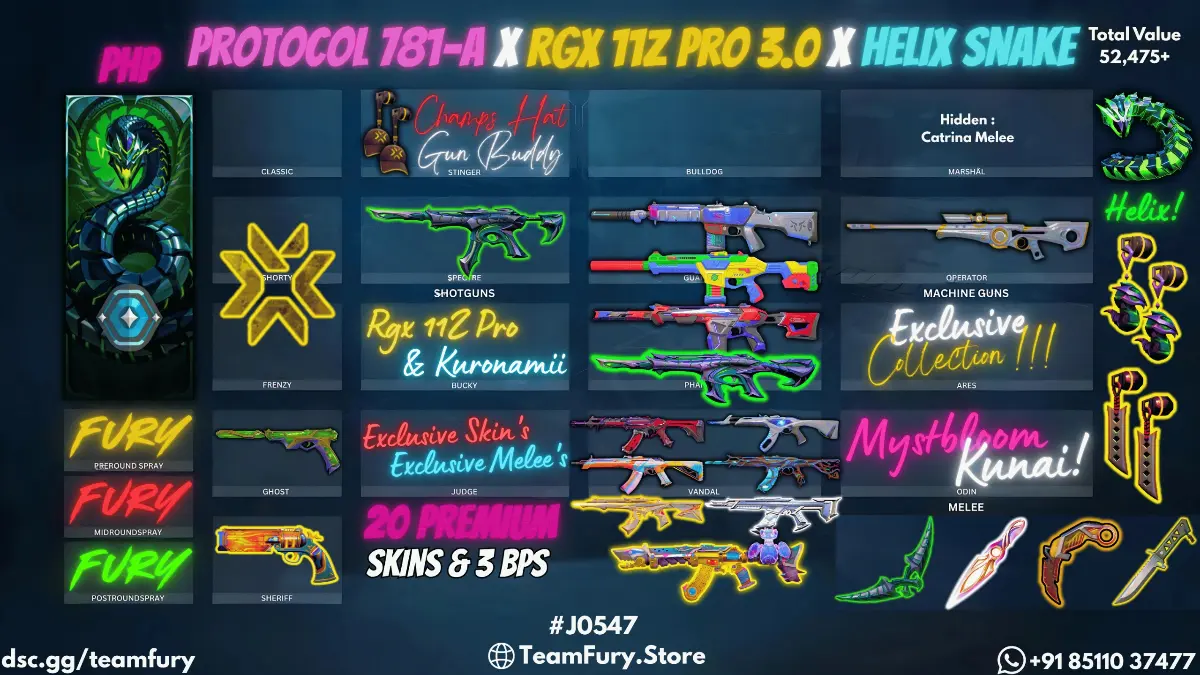 20 Premium Skins With Arcane & Kuronami