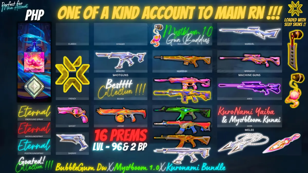 16 Prem 2 BP (Kuronami Bundle X Mystbloom Bundle)