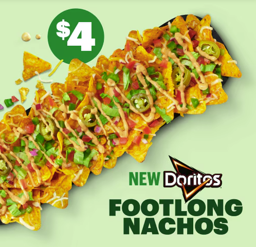 $4 Doritos Footlong Nachos image