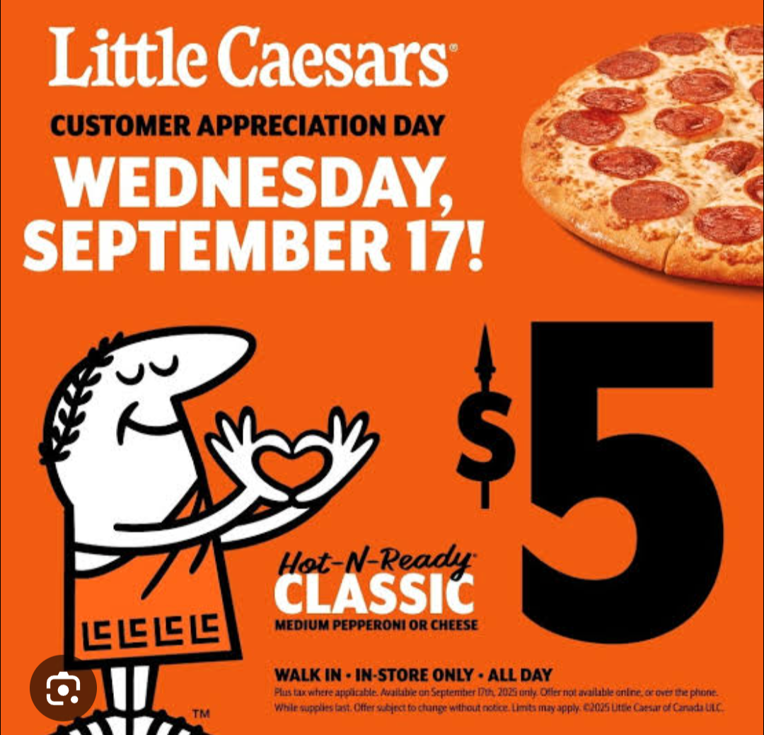 $5 Walk-in Pizza image