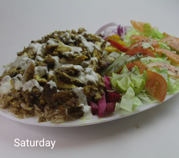Saturday Two Chicken Shawarma Plates image
