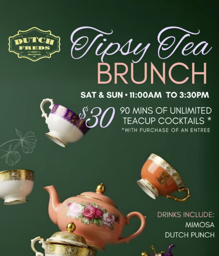 Tipsy Tea Brunch - Bottomless Drinks image