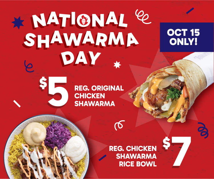 $5 Shawarma & $7 Bowls image