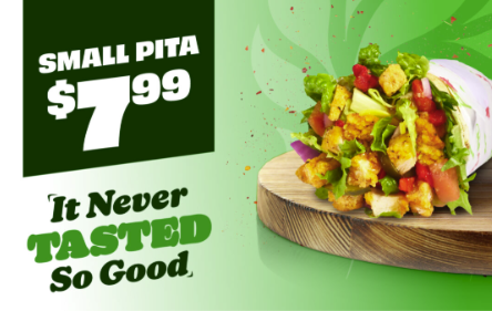 Small Pita ONLY $7.99 image
