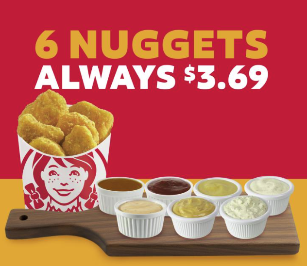6 Nuggets Always $3.69 image