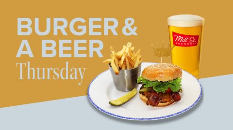 Beer & A Burger Thursdays image