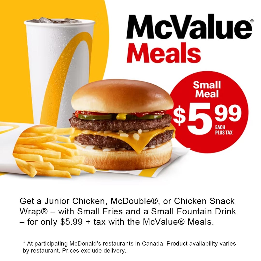 McValue Meals image