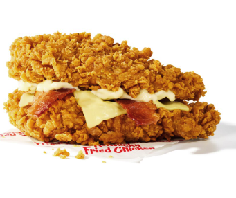 KFC $5 Sandwich of the Day - Double Crispy Strip image