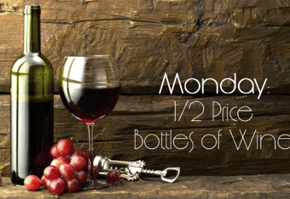 1/2 PRICE WINE BOTTLES image