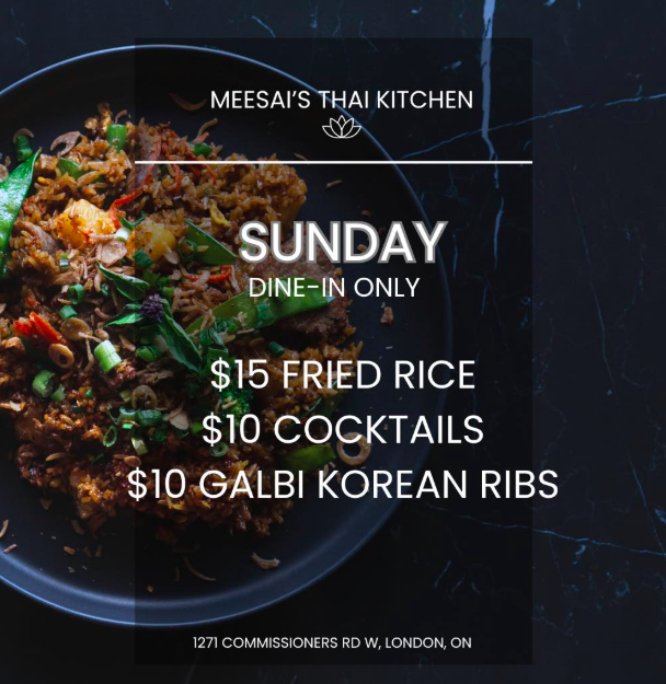 $15 FRIED RICE | $10 COCKTAILS | $10 GALBI KOREAN RIBS image