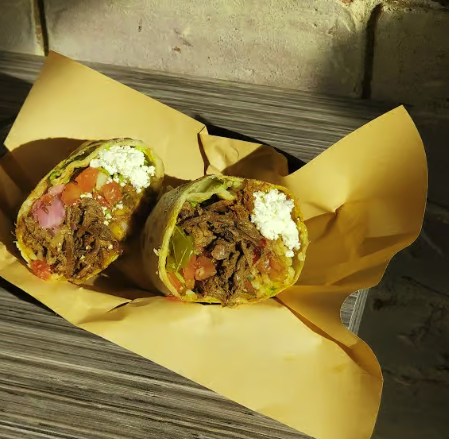 Barabacoa Burrito image