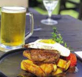 Steak & Eggs with a Pint image