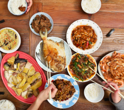 Family Dinner for Three image