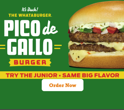 Pico de Gallo Burger image