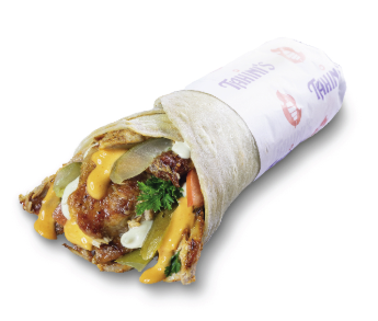 Regular Chicken Shawarma Wrap image