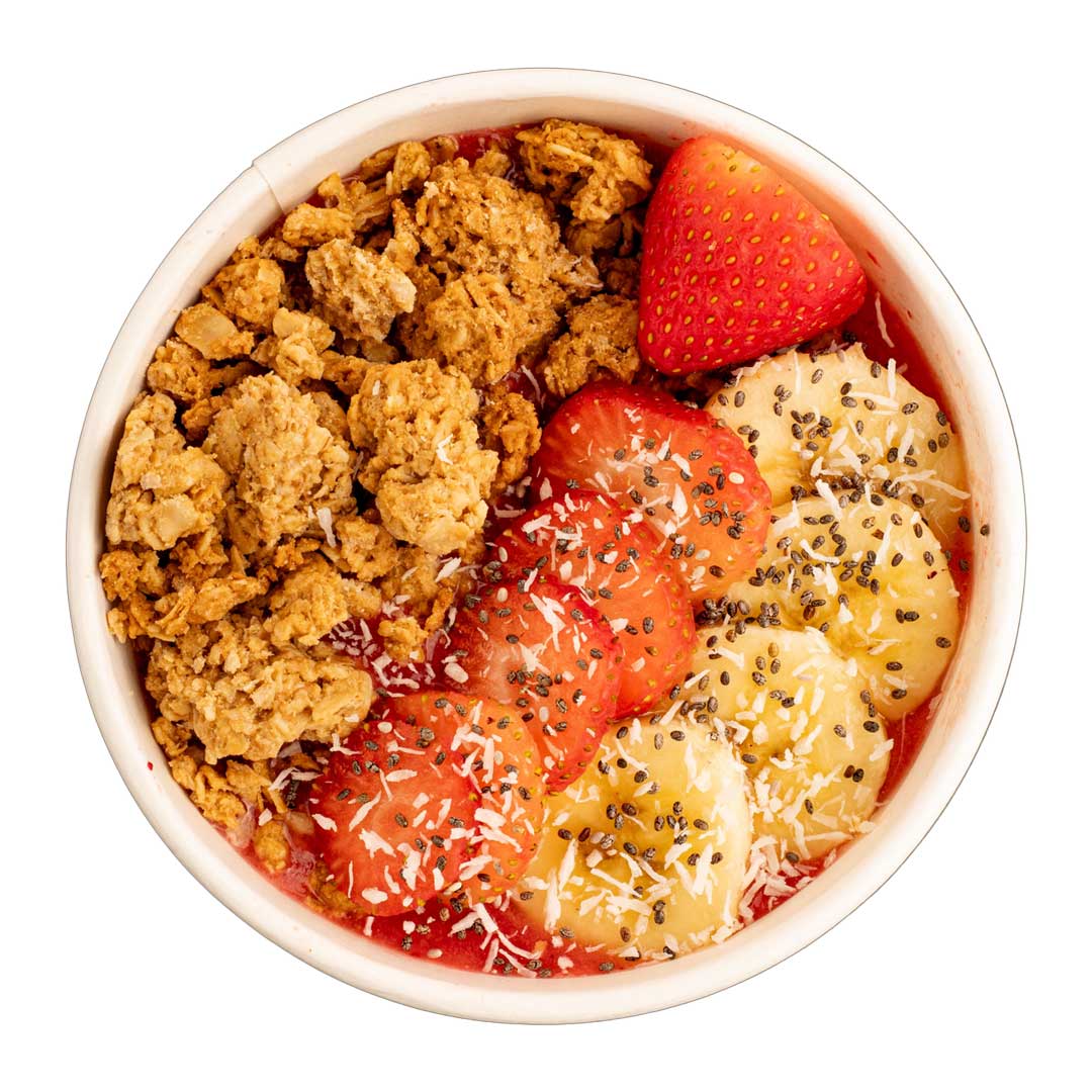 Strawberry Bloom Smoothie Bowl image