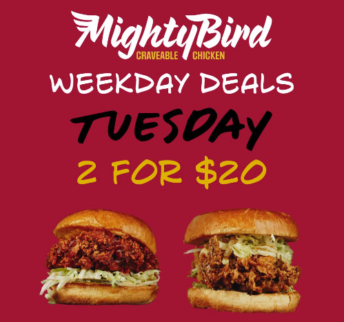 MightyBird Tuesday Deal image