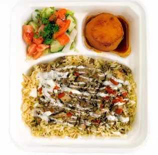 2 Lazeez Lunch Boxes (Chicken, Falafel or Donair) image