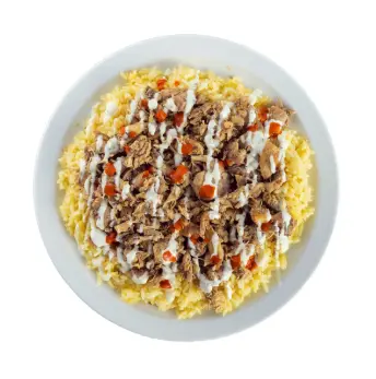 Reg Lazeez On The Rocks (Rice or Fries) image