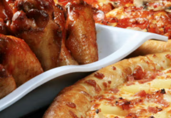 2 Large Pizzas, 1 Lb. Wings, 6 Toppings Family Deal image