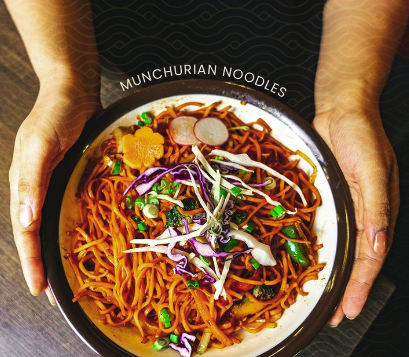 Veg Hakka Noodles image