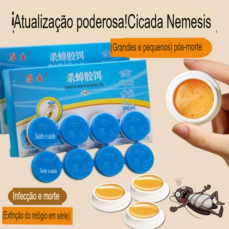 Isca para extermínio de baratas