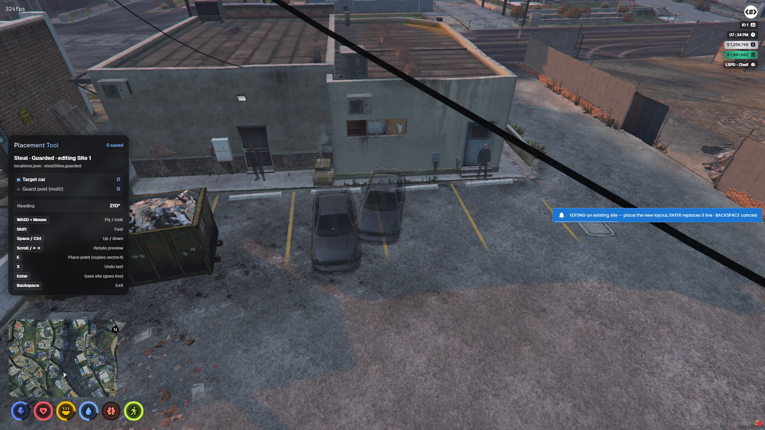 In-Game Location Editor