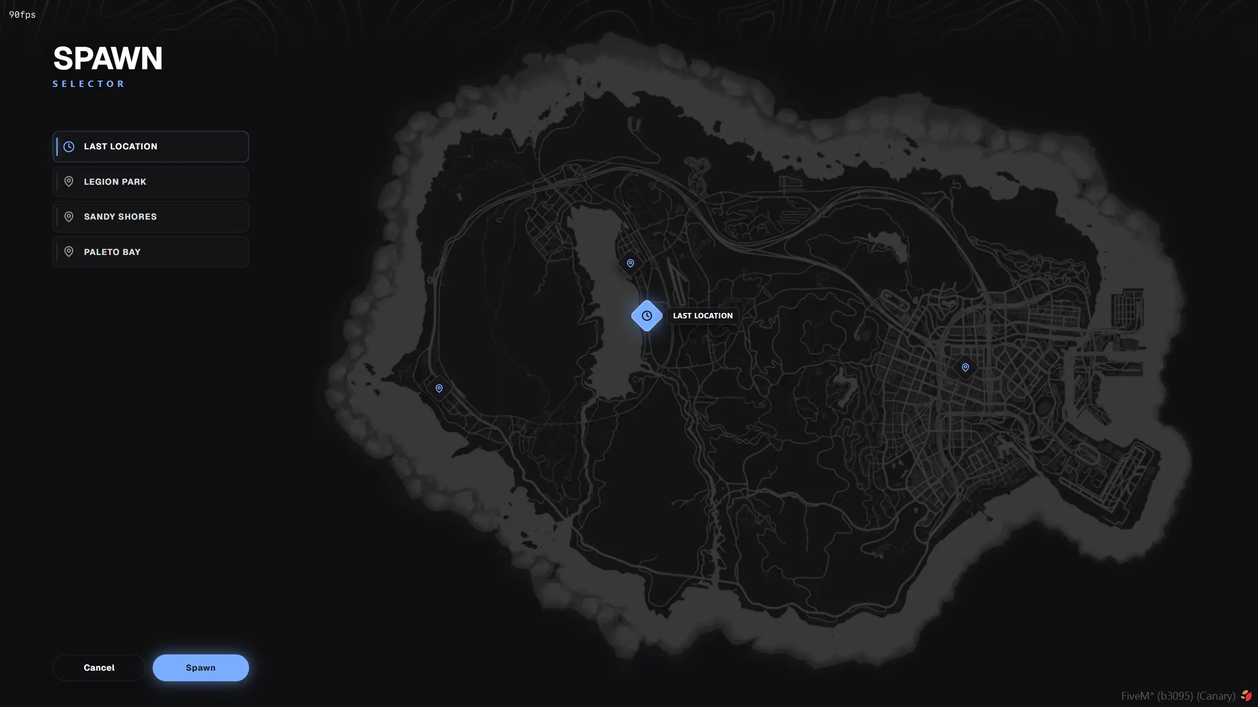 Spawn Selector