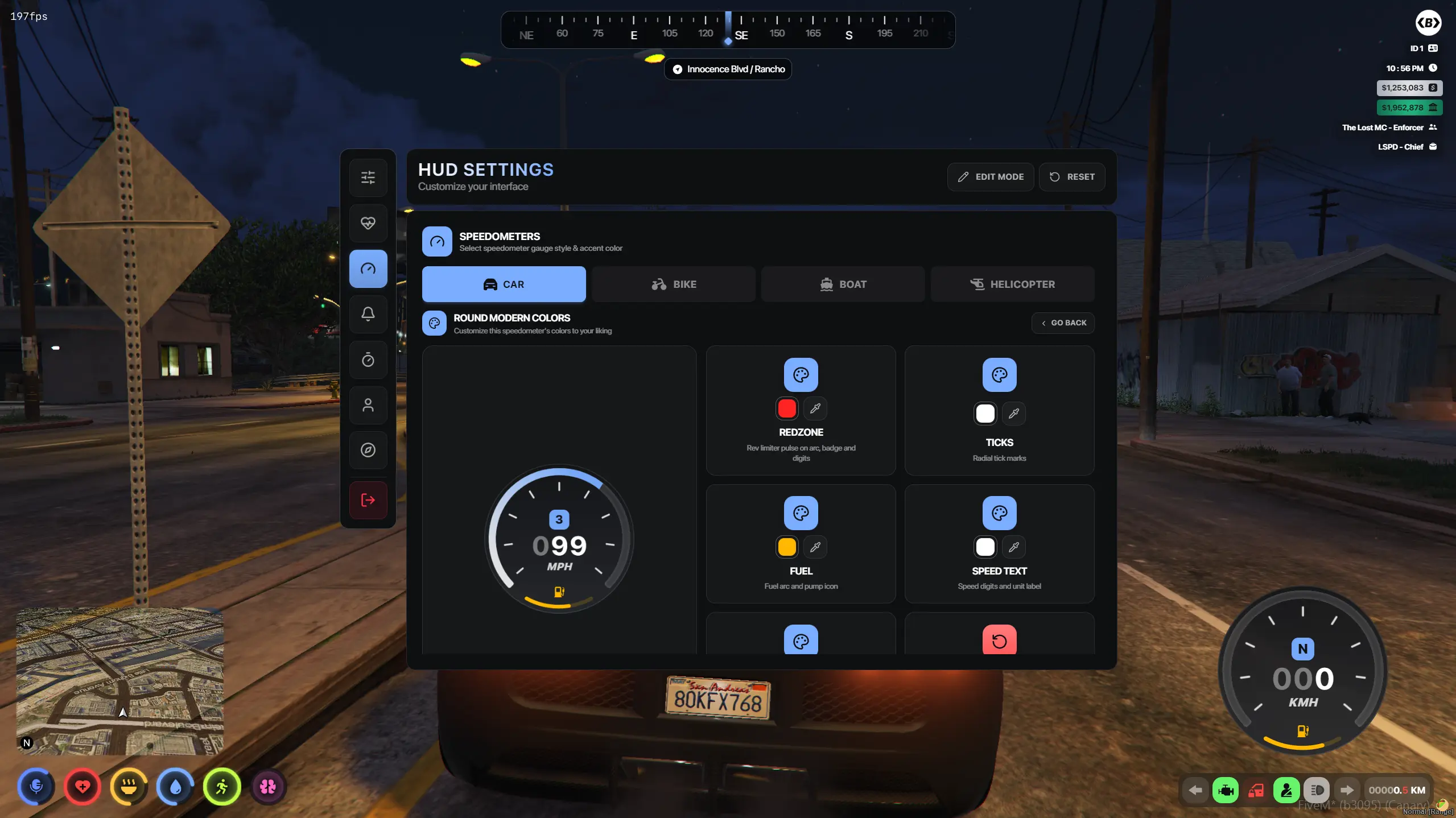 Recolor Every Part of the Gauge