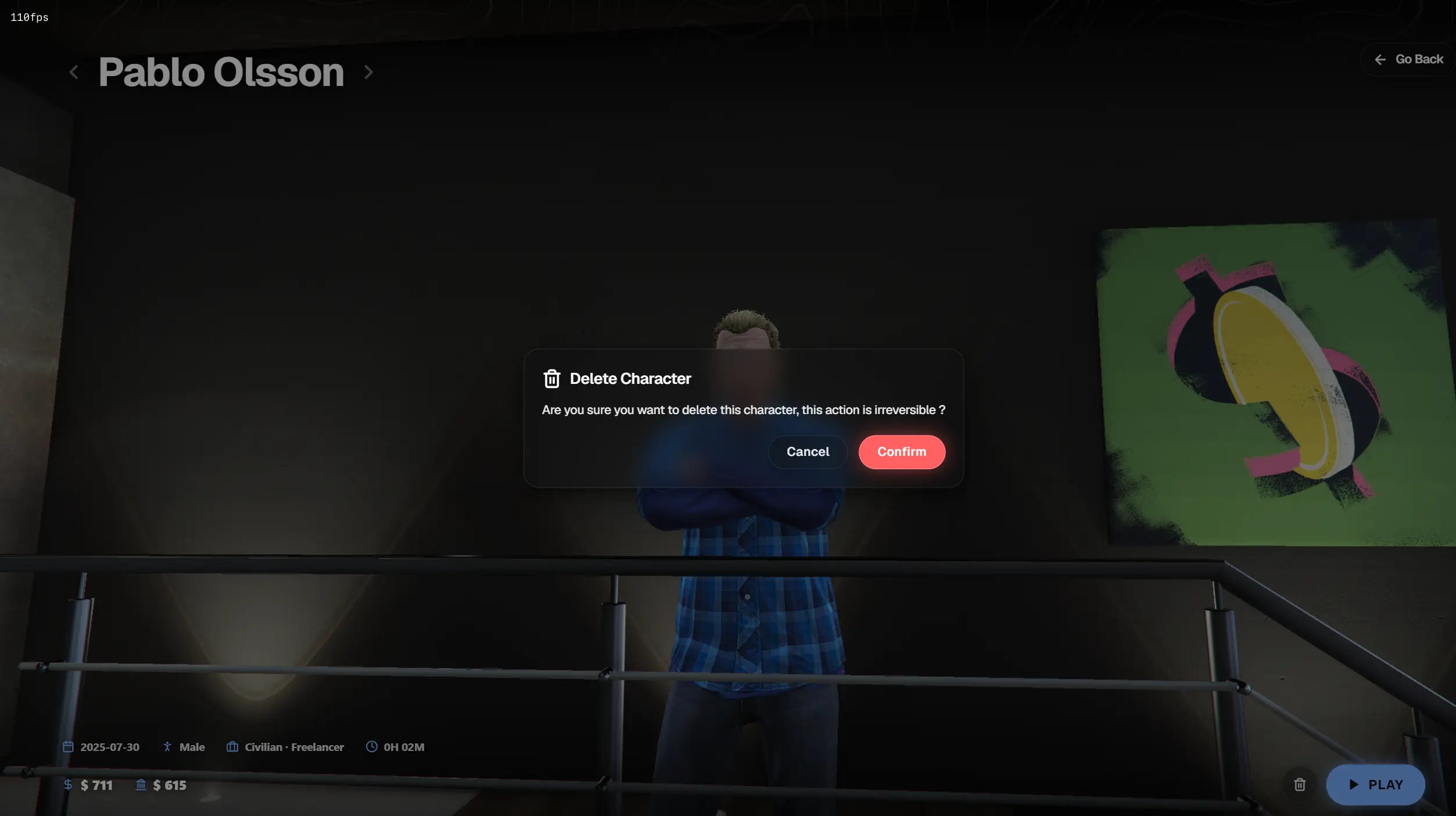 Character Deletion