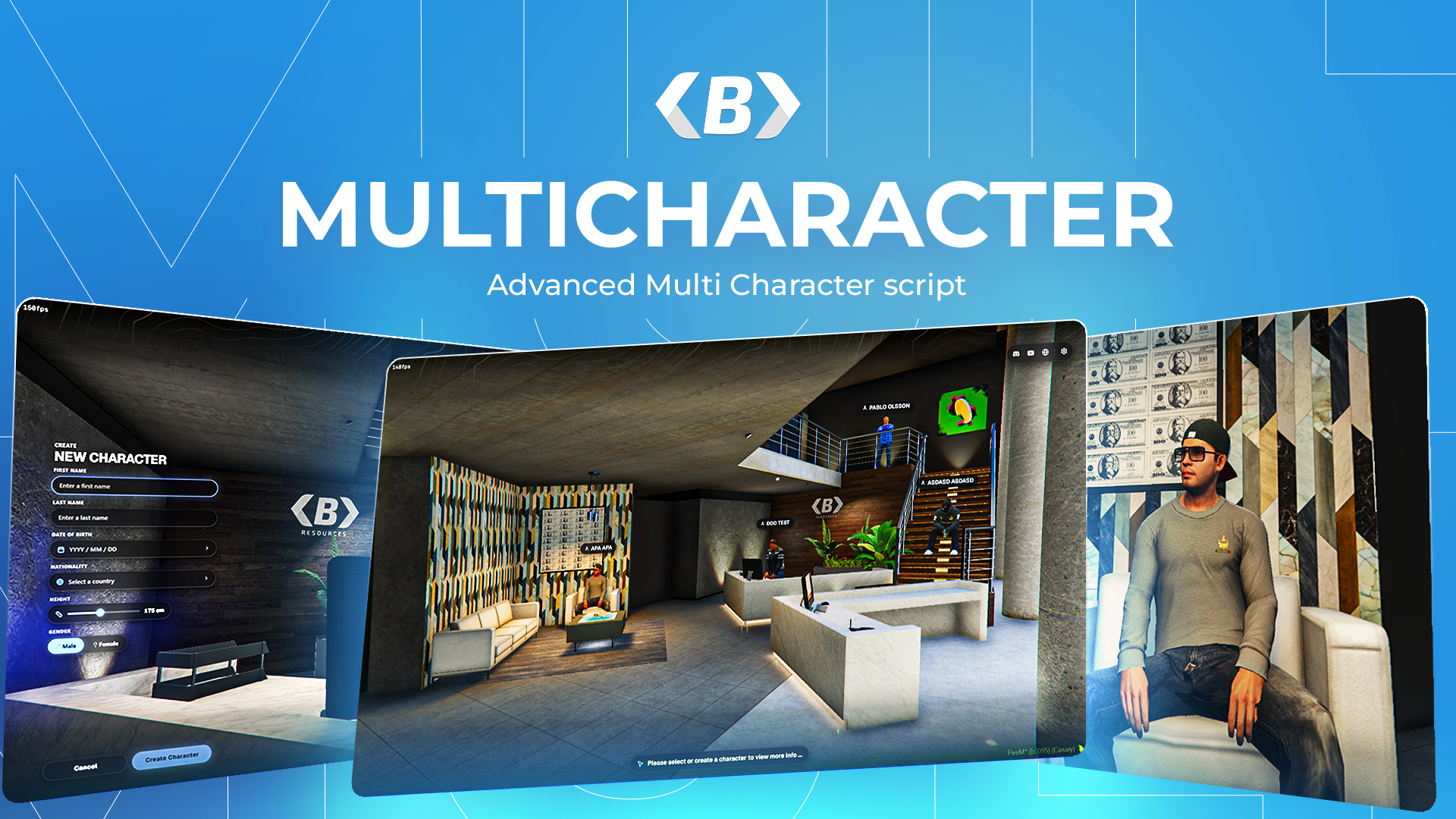 Multicharacter thumbnail