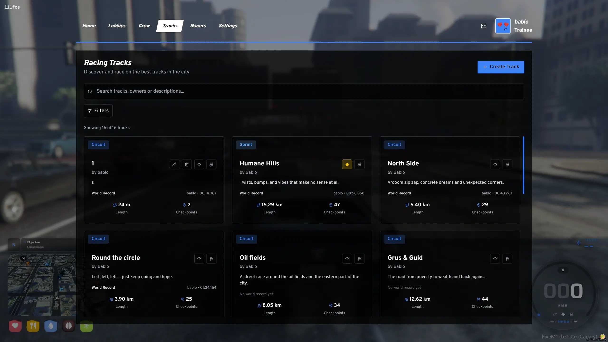 Track Browser – Discover Custom Tracks