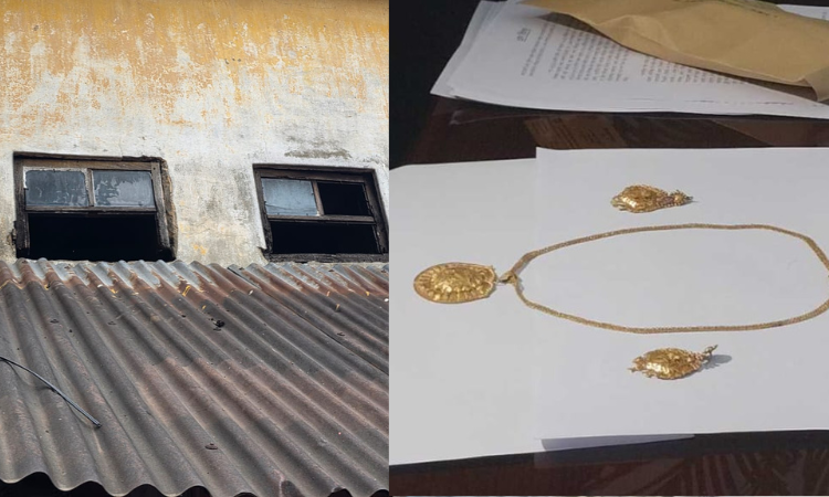 মন্দিরে চুরির ঘটনায় স্বর্ণসহ গ্রেপ্তার ২