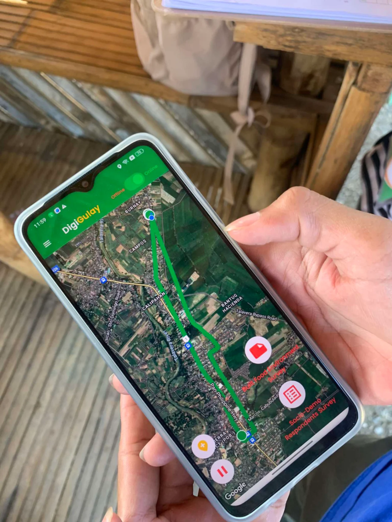 My F&V: Navigate Your Way to Healthy Food Environments