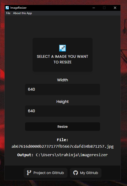 Project image